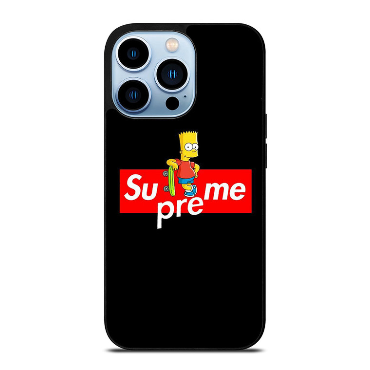 SUPREME BART SIMPSONS SKATER iPhone 13 Pro Max Case Cover