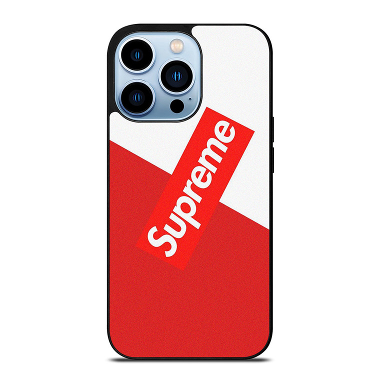 SUPREME SLICED LOGO iPhone 13 Pro Max Case Cover SUPREME SLICED LOGO iPhone 13 Pro Max Case Cover