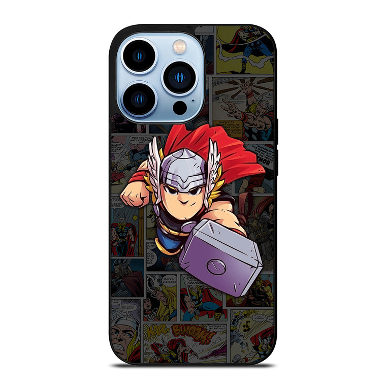 THOR MARVEL COMIC CUTE iPhone 13 Pro Max Case Cover
