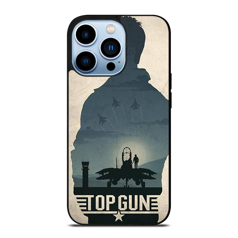 TOP GUN MAVERICKS TOM CRUISE SILHOUETTE iPhone 13 Pro Max Case Cover