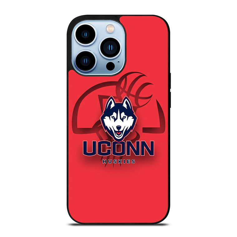 UCONN HUSKIES BASKETBALL LOGO iPhone 13 Pro Max Case Cover