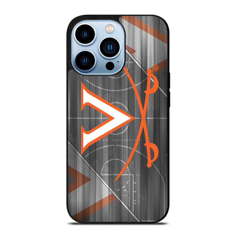 VIRGINIA CAVALIERS BASKETBALL LOGO iPhone 13 Pro Max Case Cover