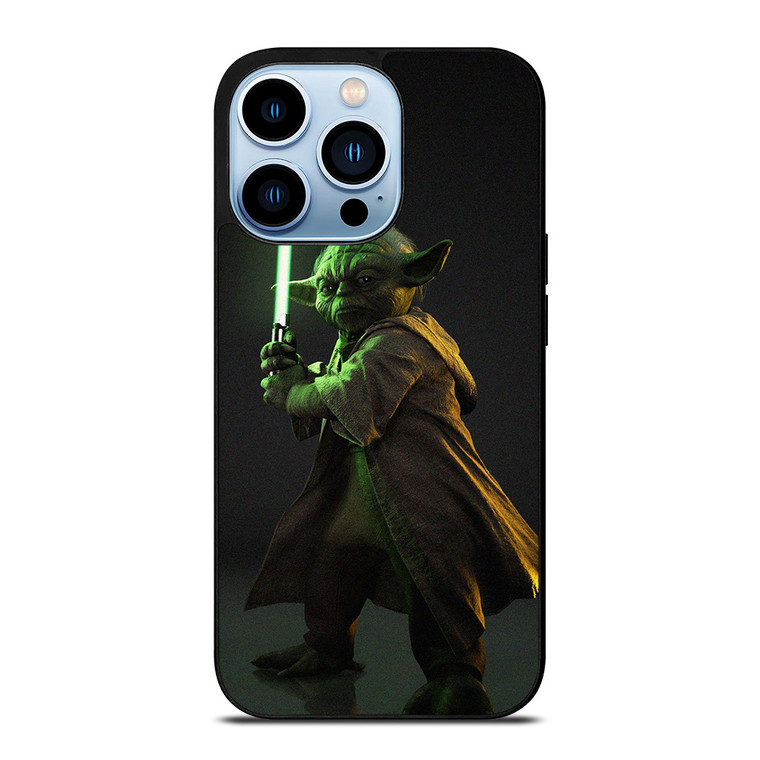 YODA STAR WARS LIGHTSABER 2 iPhone 13 Pro Max Case Cover