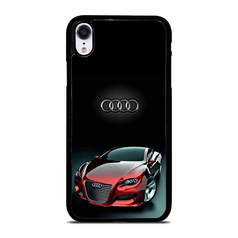 AUDI R8 RED EMBLEM iPhone XR Case Cover