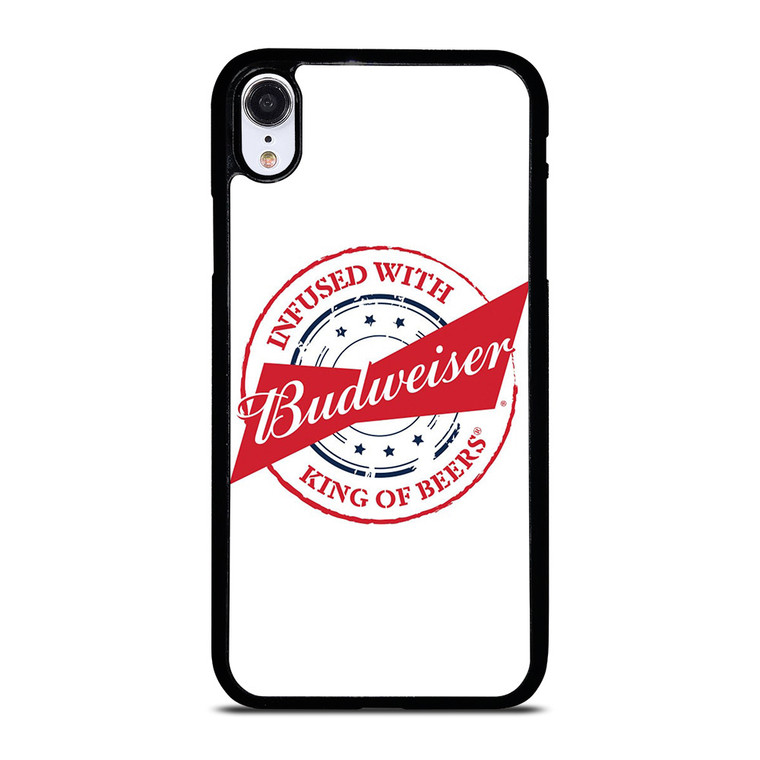 BUDWEISER KING OF BEERS BADGE iPhone XR Case Cover