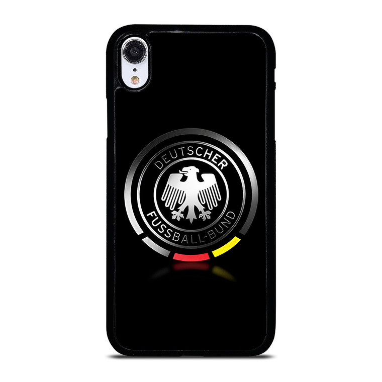 DEUTSCHER GERMANY FOOTBALL BADGE iPhone XR Case Cover