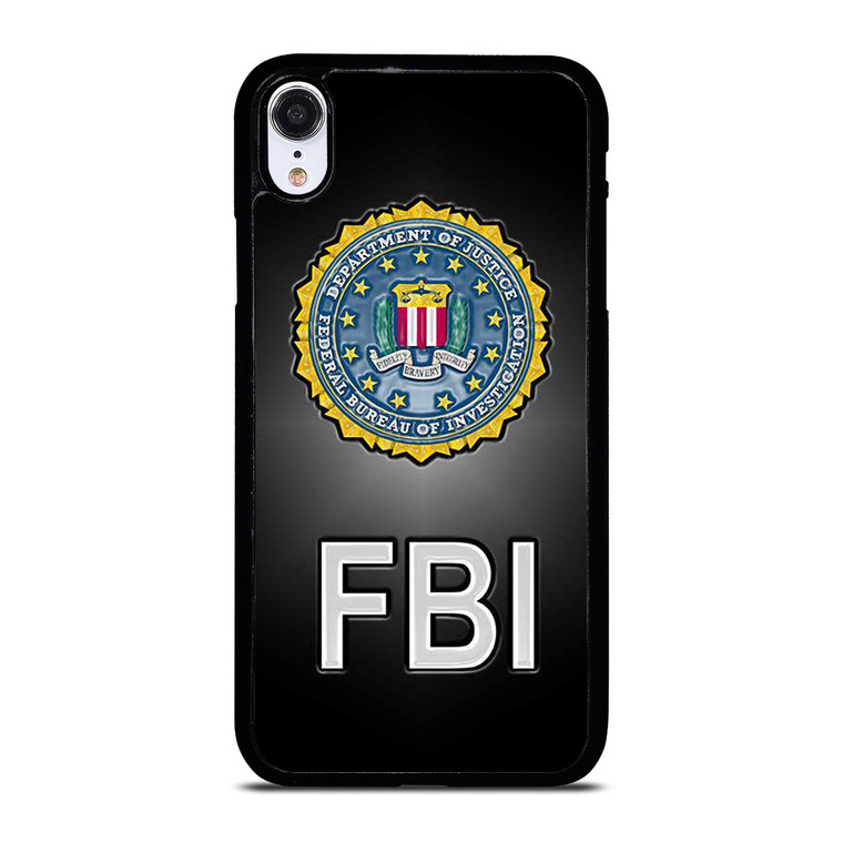 FBI FEDERAL BUREAU OF INVESTIGATION EMBLEM iPhone XR Case Cover