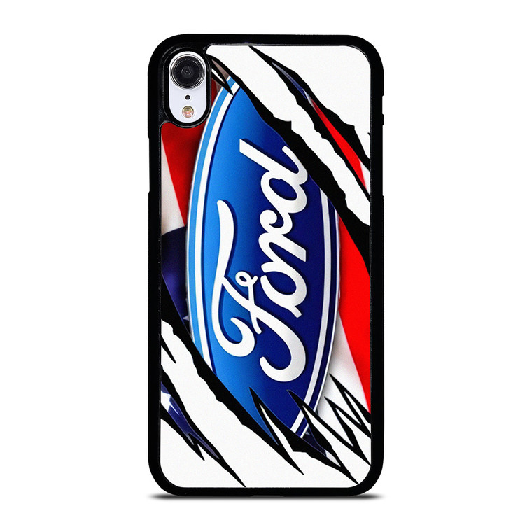 FORD CAR BROKEN LOGO iPhone XR Case Cover