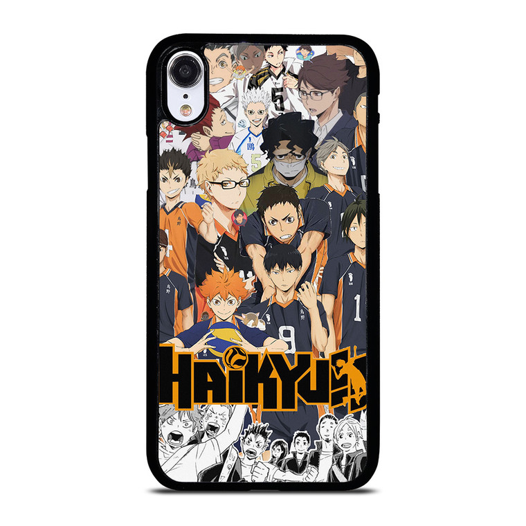 HAIKYUU ANIME CHARACTERS iPhone XR Case Cover