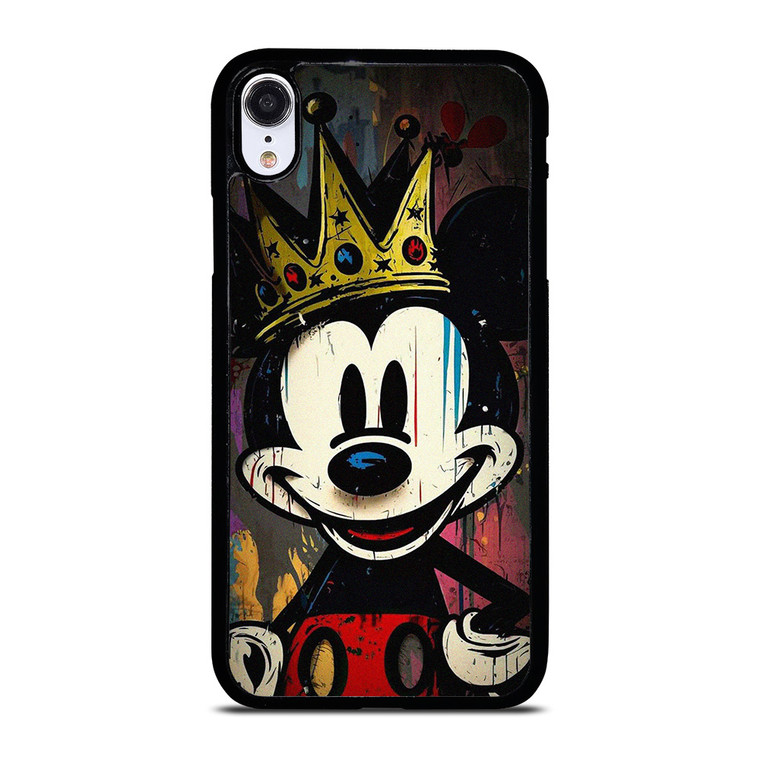 KING MICKEY MOUSE BRUSHED ART iPhone XR Case Cover
