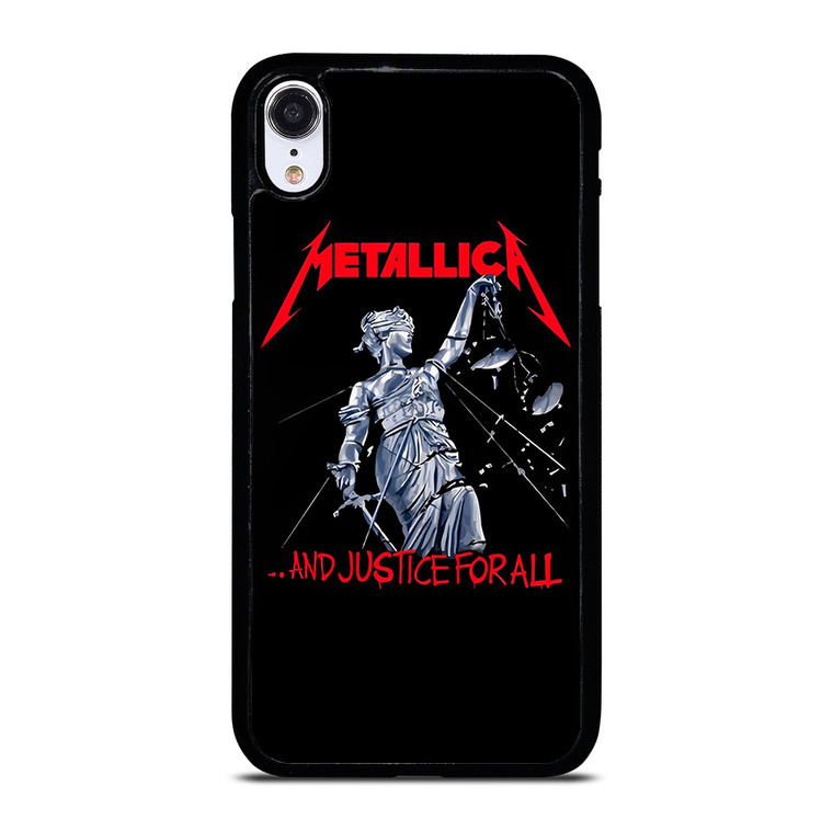 METALLICA AND JUSTICE FOR ALL iPhone XR Case Cover