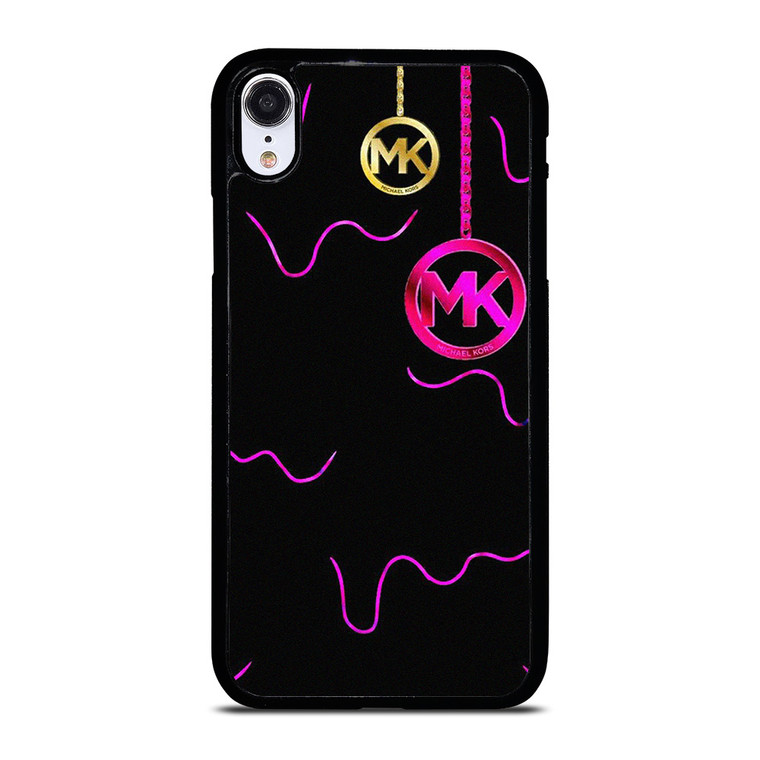 MICHAEL KORS GOLD PINK iPhone XR Case Cover MICHAEL KORS GOLD PINK iPhone XR Case Cover