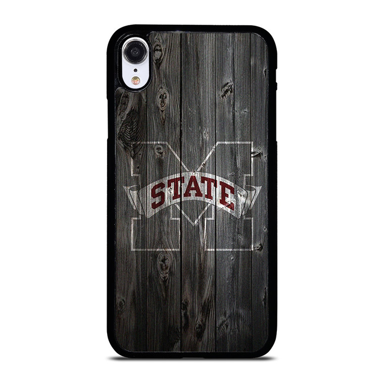MISSISSIPPI STATE BASKETBALL WOOD LOGO iPhone XR Case Cover MISSISSIPPI STATE BASKETBALL WOOD LOGO iPhone XR Case Cover