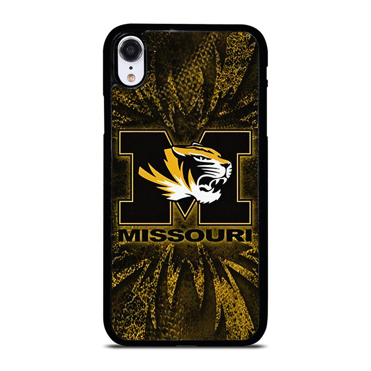 MISSOURI TIGERS FOOTBALL FOOTBALL SYMBOL iPhone XR Case Cover