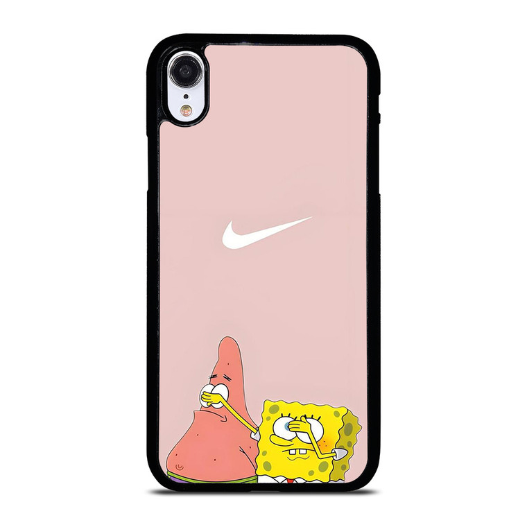 NIKE PATRICK AND SPONGEBOB PINK iPhone XR Case Cover