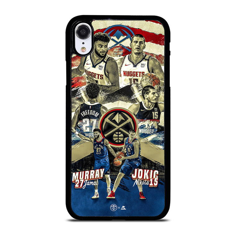 NIKOLA JOKIC X JAMAL MURRAY DENVER NUGGETS iPhone XR Case Cover