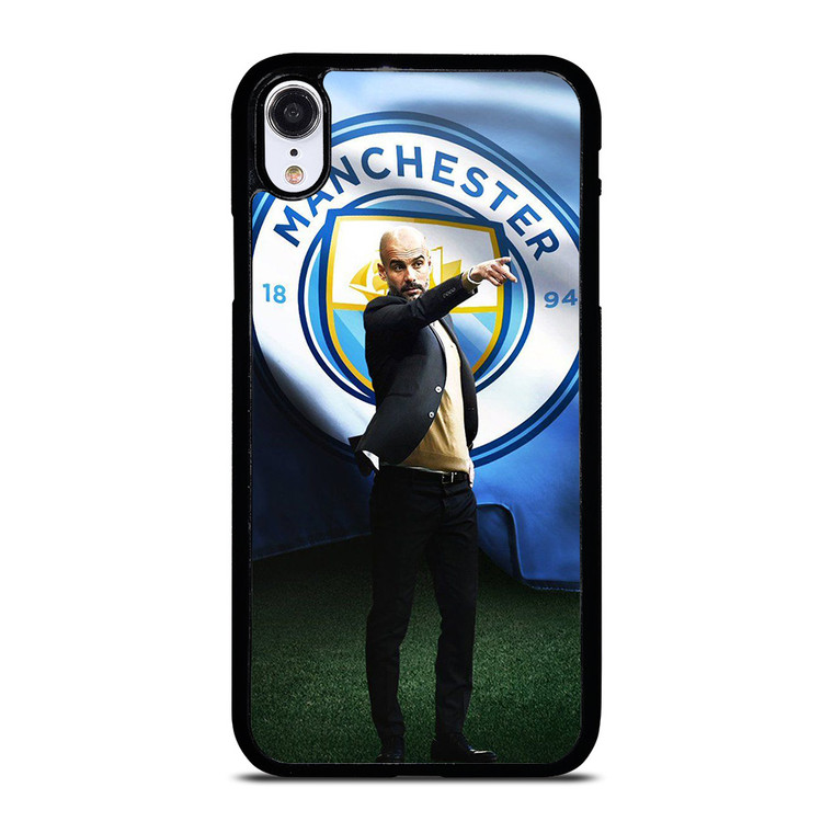 PEP GUARDIOLA MAN CITY iPhone XR Case Cover