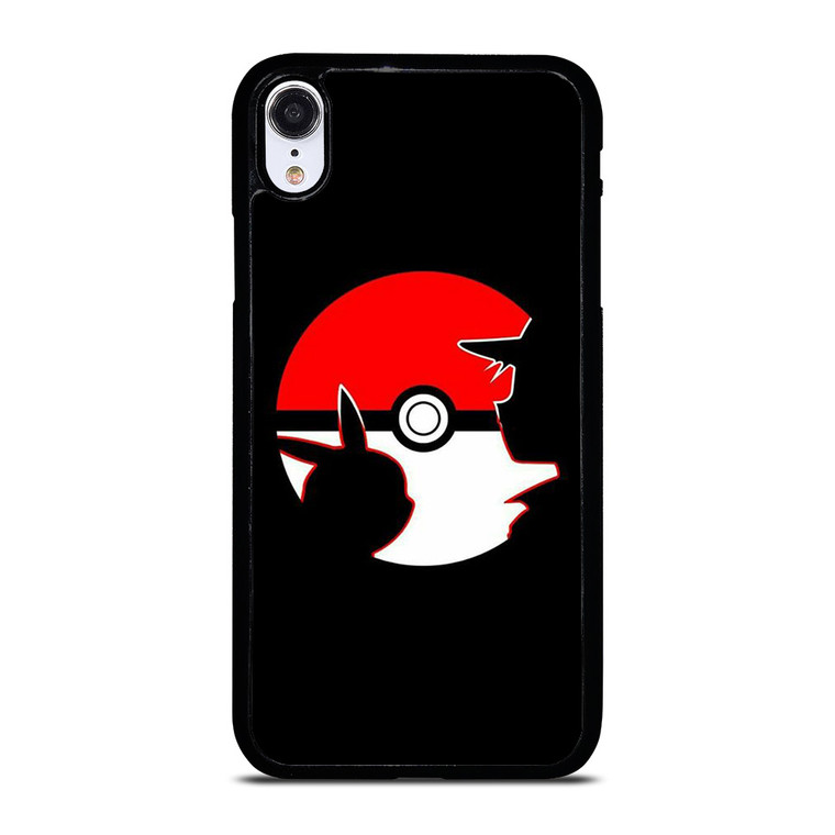 POKEMON BALL PIKACHU ASH KETCHUM iPhone XR Case Cover