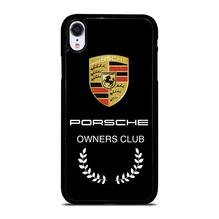 PORSCHE OWNERS CLUB LOGO iPhone XR Case Cover PORSCHE OWNERS CLUB LOGO iPhone XR Case Cover