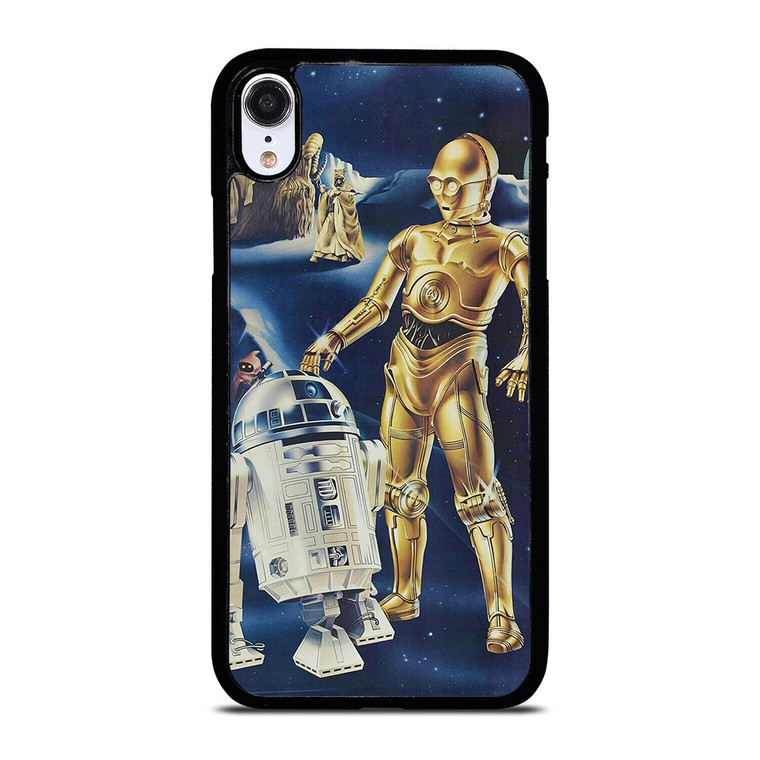 R2D2 AND C3PO ROBOT STAR WARS iPhone XR Case Cover