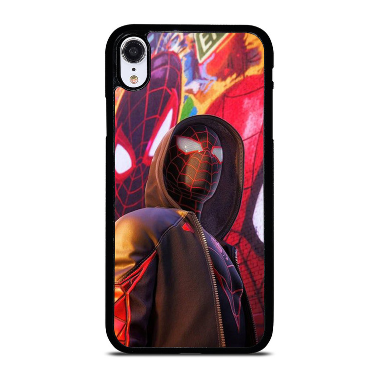 SPIDERMAN MILES MORALES POSTER iPhone XR Case Cover