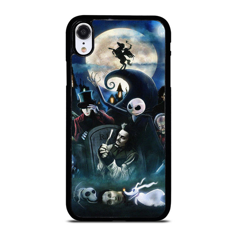 TIM BURTON HORROR MOVIE COLLECTION iPhone XR Case Cover