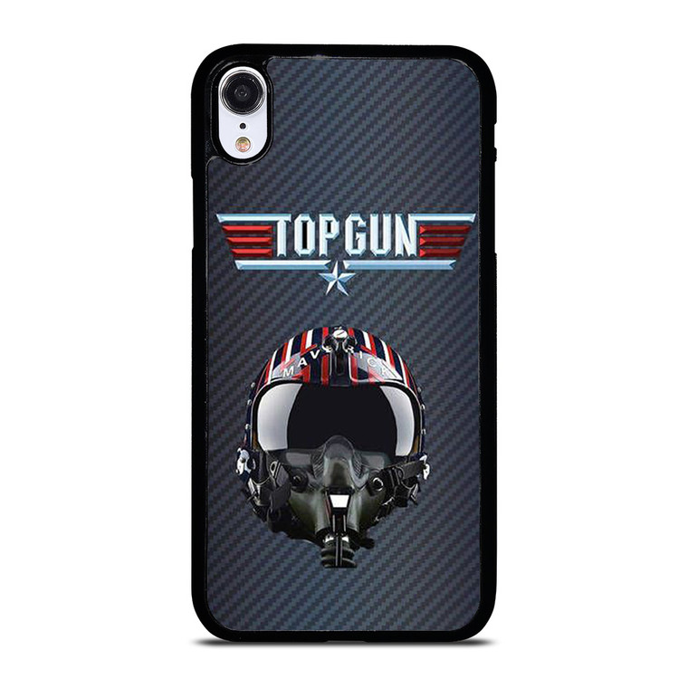 TOP GUN MAVERICK HELMET CARBON iPhone XR Case Cover