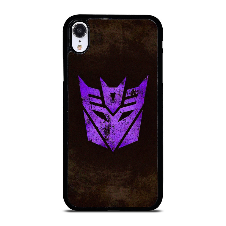 TRANSFORMERS DECEPTICON PURPLE SYMBOL iPhone XR Case Cover