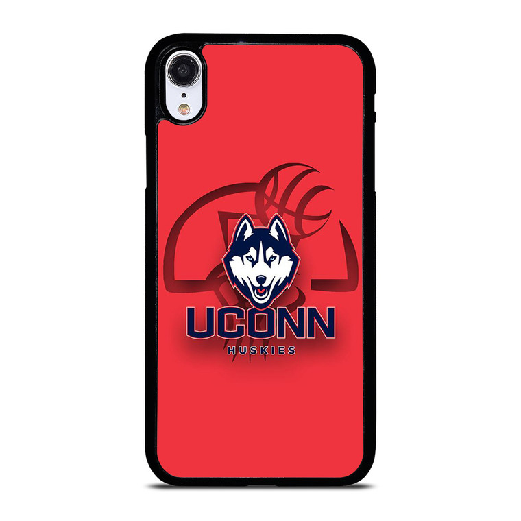 UCONN HUSKIES BASKETBALL LOGO iPhone XR Case Cover