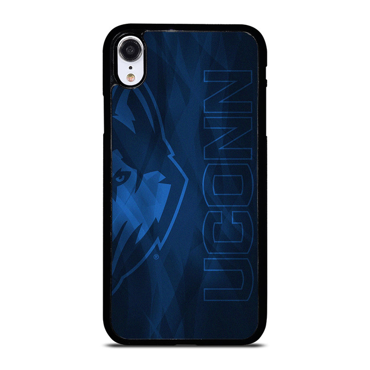 UCONN HUSKIES LOGO BASKETBALL TEAM iPhone XR Case Cover