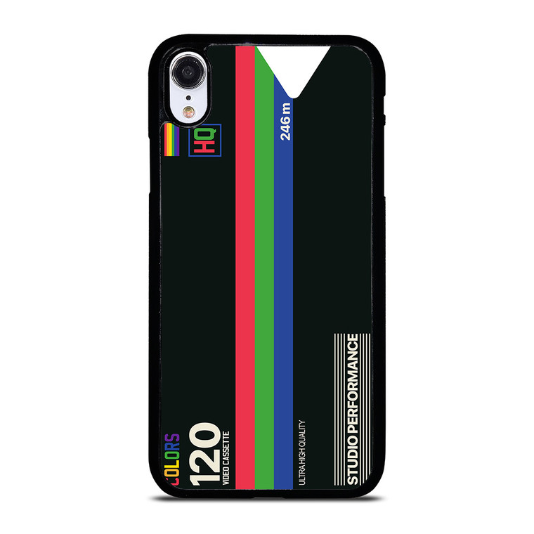 VHS CASSETTE STUDIO PERFORMANCE iPhone XR Case Cover