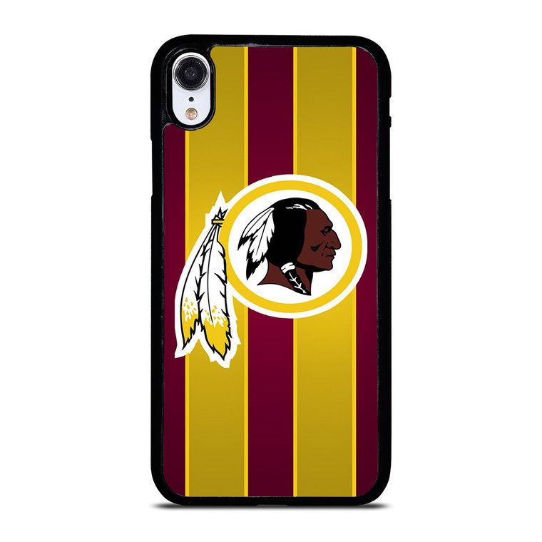 WASHINGTON REDSKINS STRIPE LOGO iPhone XR Case Cover WASHINGTON REDSKINS STRIPE LOGO iPhone XR Case Cover