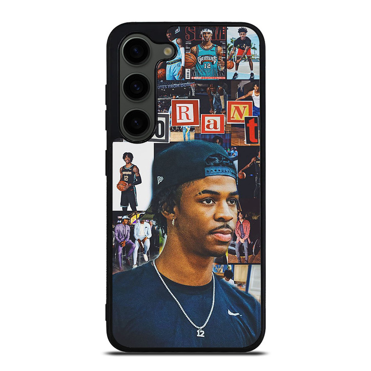 JA MORANT NBA COLLAGE  Samsung Galaxy S23 Plus Case Cover