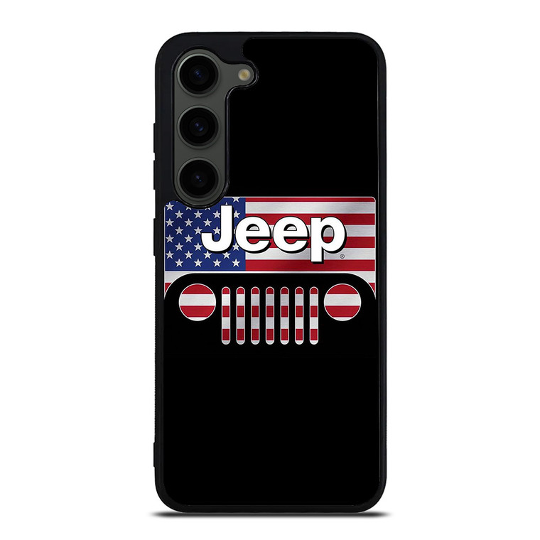 JEEP WRANGLER AMERICA  Samsung Galaxy S23 Plus Case Cover