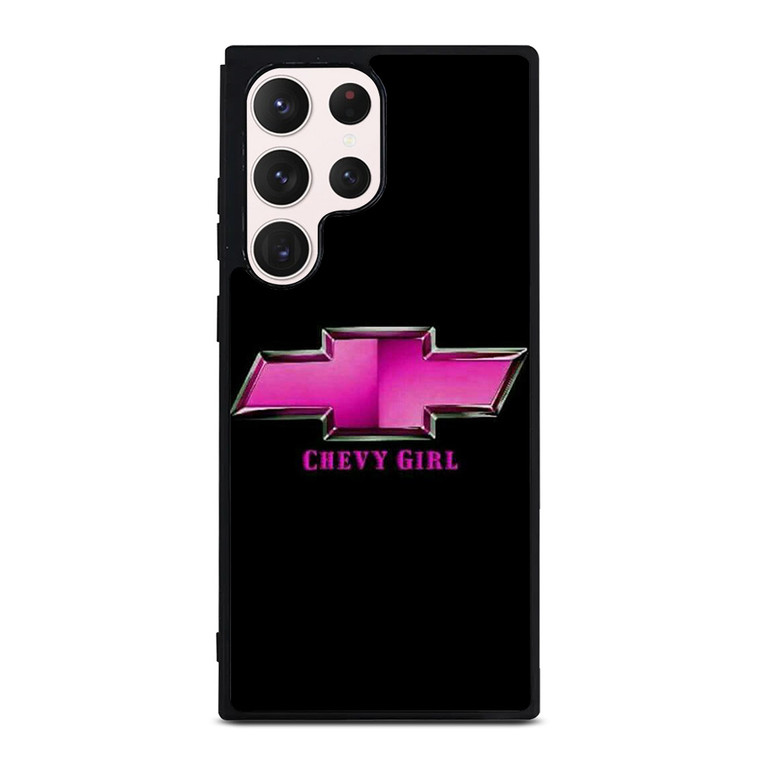 CHEVY GIRL CHEVROLET EMBLEM Samsung Galaxy S23 Ultra Case Cover