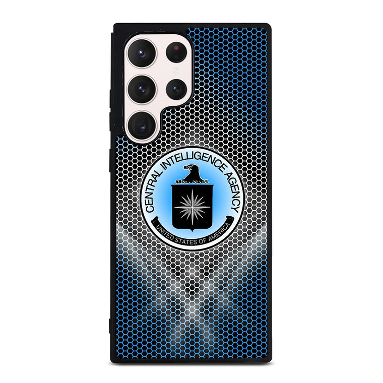 CIA CENTRAL INTELLIGENCE AGENCY CARBON LOGO Samsung Galaxy S23 Ultra Case Cover
