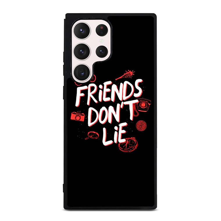 FRIENDS DONT LIE STRANGER THINGS ART Samsung Galaxy S23 Ultra Case Cover FRIENDS DONT LIE STRANGER THINGS ART Samsung Galaxy S23 Ultra Case Cover