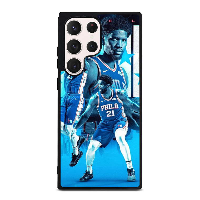 JOEL EMBIID PHILADELPHIA SIXERS ART Samsung Galaxy S23 Ultra Case Cover
