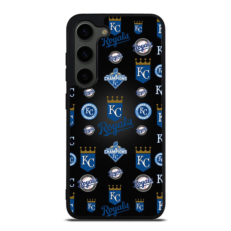 KANSAS CITY ROYALS LOGO PATTERN  Samsung Galaxy S23 Plus Case Cover