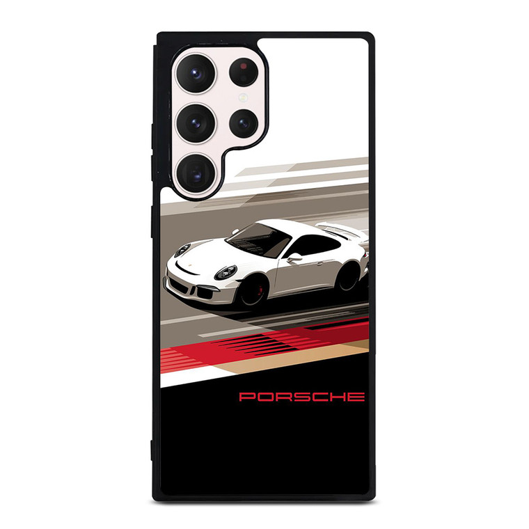 PORSCHE GT3 MINIMALIST Samsung Galaxy S23 Ultra Case Cover PORSCHE GT3 MINIMALIST Samsung Galaxy S23 Ultra Case Cover