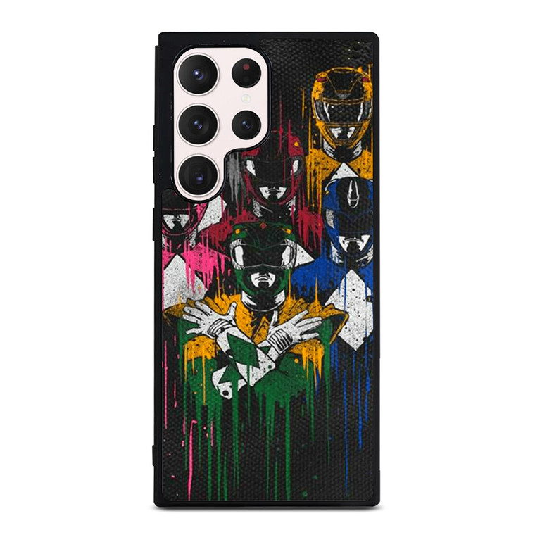 POWER RANGERS BRUSHED ART Samsung Galaxy S23 Ultra Case Cover POWER RANGERS BRUSHED ART Samsung Galaxy S23 Ultra Case Cover