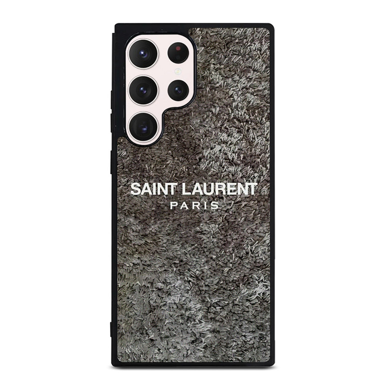 SAINT LAURENT PARIS RASFUR FABRIC Samsung Galaxy S23 Ultra Case Cover