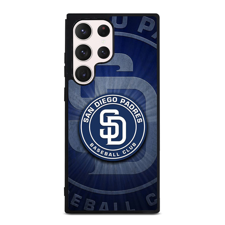 SAN DIEGO PADRES BASEBALL METAL LOGO Samsung Galaxy S23 Ultra Case Cover