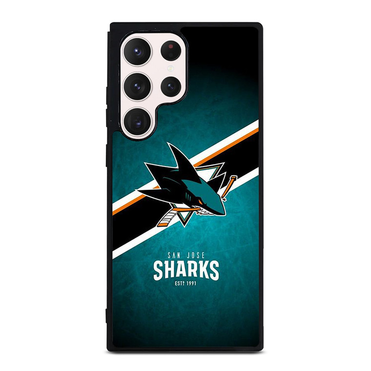 SAN JOSE SHARKS HOCKEY NHL Samsung Galaxy S23 Ultra Case Cover SAN JOSE SHARKS HOCKEY NHL Samsung Galaxy S23 Ultra Case Cover