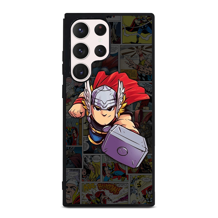 THOR MARVEL COMIC CUTE Samsung Galaxy S23 Ultra Case Cover