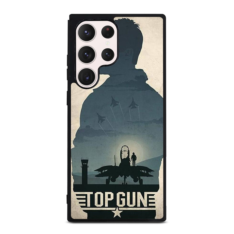TOP GUN MAVERICKS TOM CRUISE SILHOUETTE Samsung Galaxy S23 Ultra Case Cover