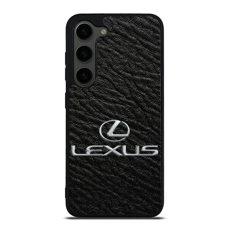 LEXUS LEATHER LOGO  Samsung Galaxy S23 Plus Case Cover LEXUS LEATHER LOGO  Samsung Galaxy S23 Plus Case Cover