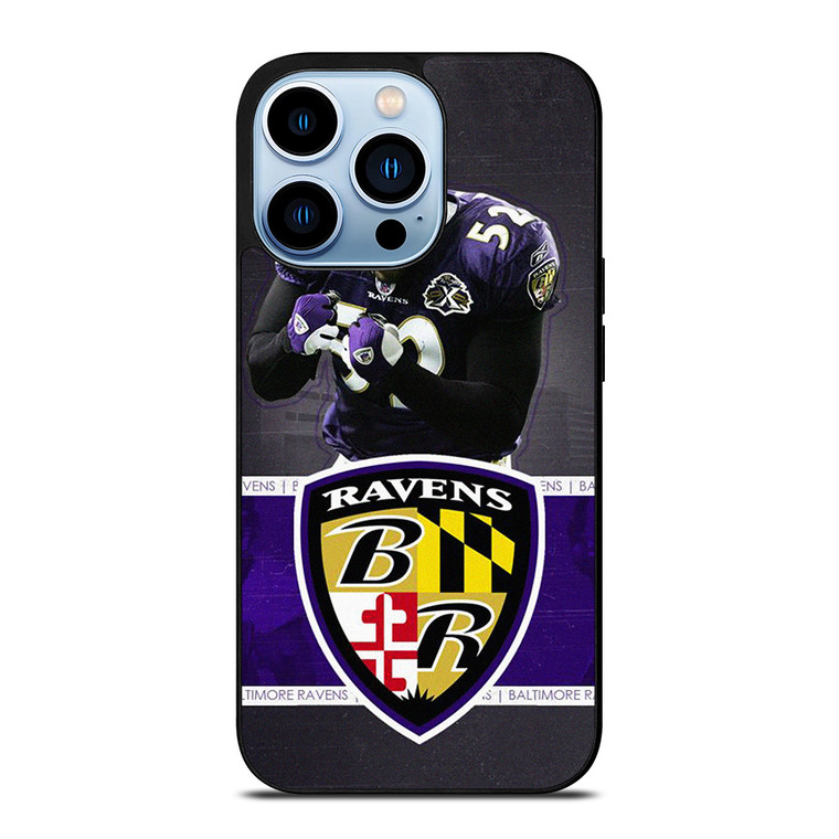 RAY LEWIS BALTIMORE RAVENS LOGO iPhone 13 Pro Max Case Cover