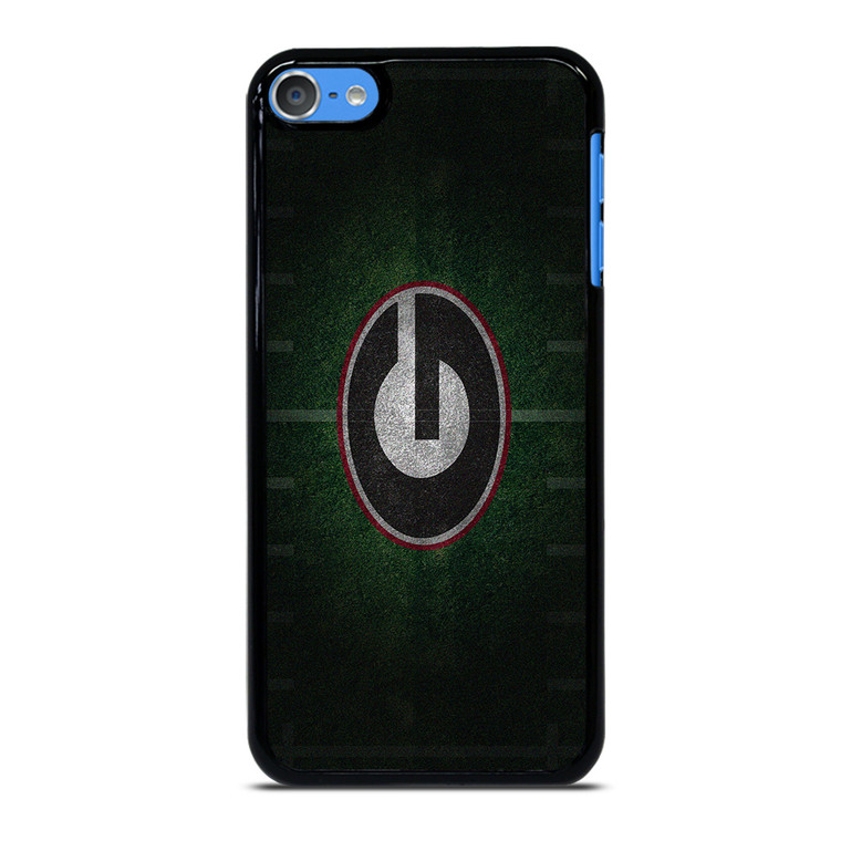 GEORGIA BULLDOGS FOOTBALL FIELD LOGO iPod 7 Case Cover