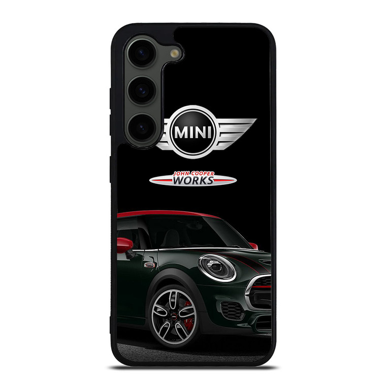 MINI JOHN COOPER WORKS CAR EMLBEM  Samsung Galaxy S23 Plus Case Cover